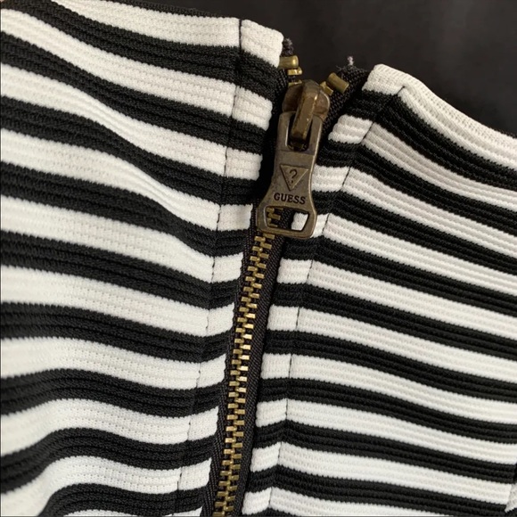 Guess Striped Peplum Halter Top - Picture 5 of 6